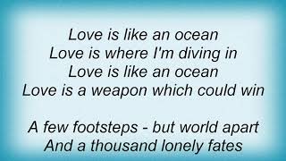 Axxis - Love Is Like An Ocean Lyrics