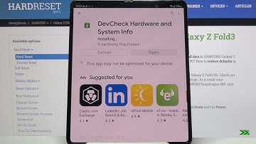 How to Check SAMSUNG Galaxy Z Fold 3 Specifications – DevCheck Hardware & System Info