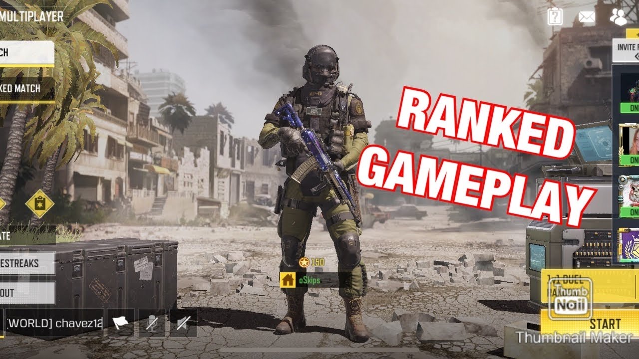 Call Of Duty Mobile LEGENDARY RANKED GAMEPLAY YouTube