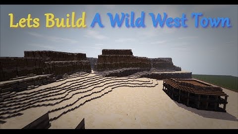 Lets Build: A Wild West Town - Ep.9 Painting the Cliff