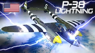 Lockheed P-38 Lightning | Dogfight | World War II Normandy | IL-2 Great Battles |