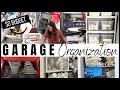 GARAGE ORGANIZATION ON $0 BUDGET! | ORGANIZED GARAGE BEFORE & AFTER | ULTIMATE DECLUTTER + ORGANIZE