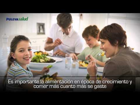 ¿Debe ser diferente la dieta en un niño si es deportista? -- www.pulevasalud.tv