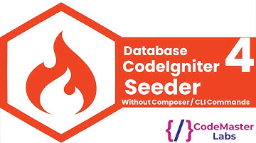 CodeIgniter 4 Database Seeding: Populate Your Database Without Composer/CLI! 🚀