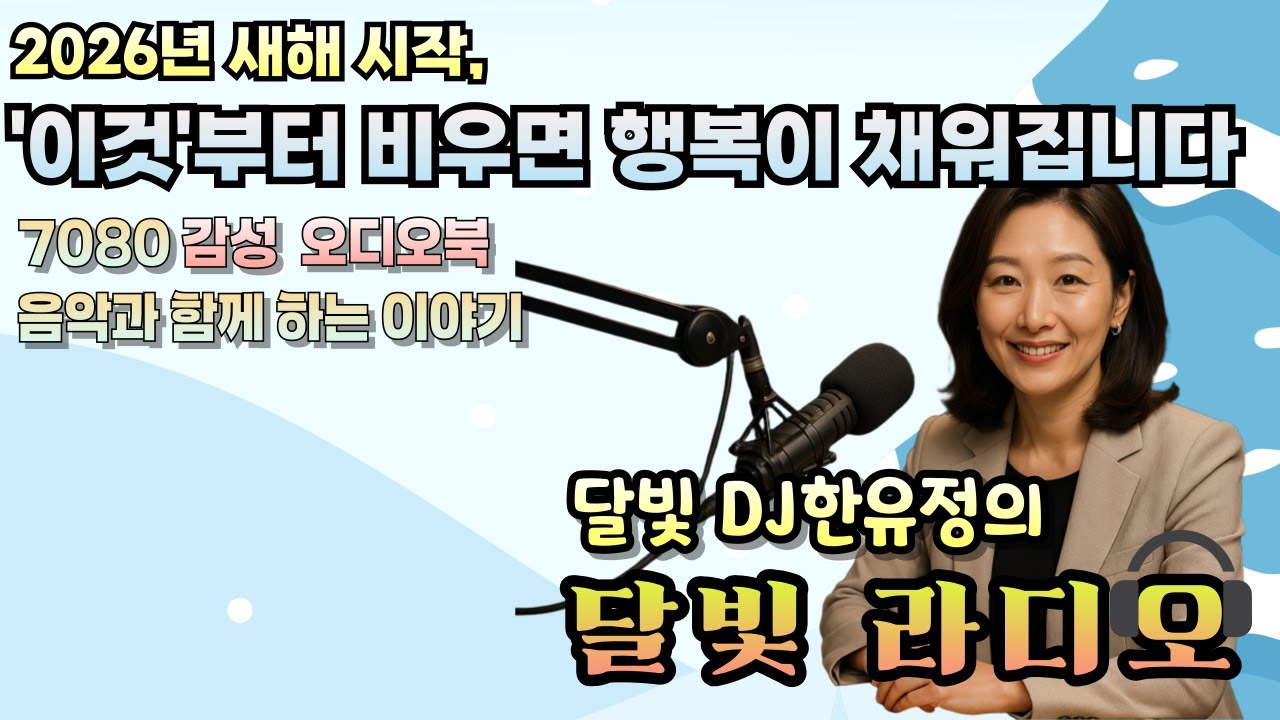 [달빛 라디오] "비워야 채워진다" 🗑️ 묵은 짐 정리하고 2026년 행운 맞이하기!