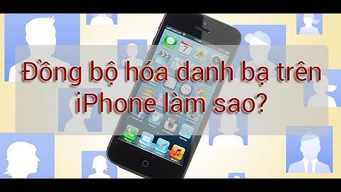 Cách đồng bộ hóa gmail từ iphon 6pus