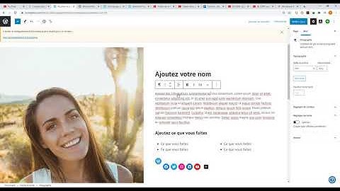 Créer des liens internes et externe sur Wordpress