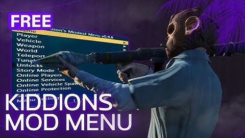 GTA 5 Mod Menu PC (2025) / Free Kiddions Cheat, Money Hack & Online Mods / Undetected / Download Tut