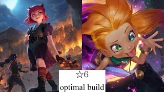 optimal build ☆6 Annie vs Zoe &amp; Poro King/Path of Champions/☆6アニーvsゾーイ&amp;ポロキング/それぞれの旅路