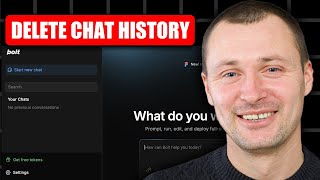 How To Delete Chat History On Bolt.new