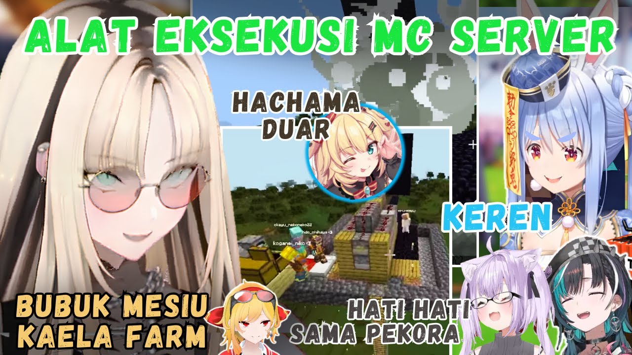 NIKO Bikin Alat Eksekvsi Holo Server Dari KAELA Farm, Viwers Awas Dipakai PEKORA【Hololive | Clip】