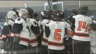 Marlborough High Boy's Hockey vs Hopedale High 2 18 26