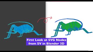 LIVENODING First Look At Sverchok SVG Nodes In Blender