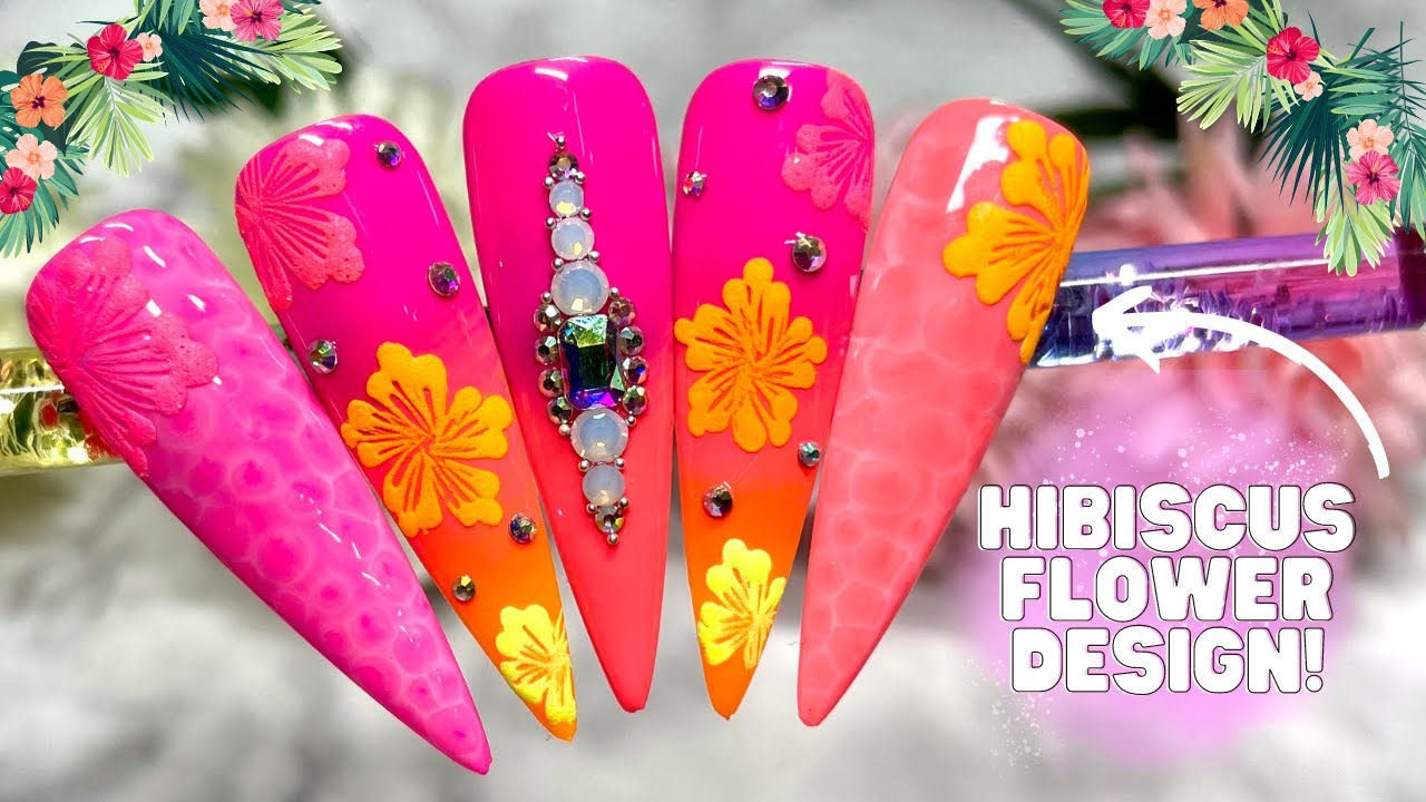 9. Hibiscus Pink Nail Polish - wide 5
