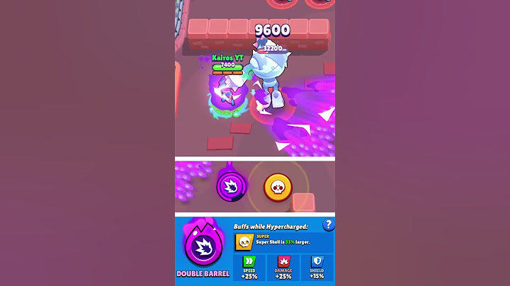 Shelly's HYPERCHARGE! #BrawlStars #Hypercharge