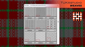 Weave Atlas | TUKAstudio Video Help | Fabric Design Software | Weaves