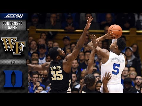 Wake Forest vs. Duke Condensed Game | 2018-19 ACC Basketball