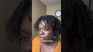 11 Month Microloc Progress | #locs #microlocs #locjourney