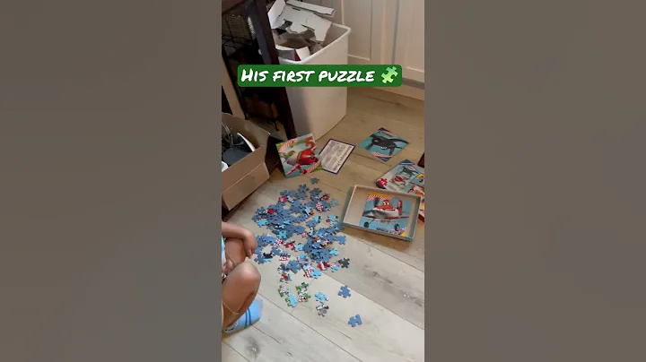 He found the puzzle and was trying to figure it out.