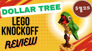 Dollar Tree Lego Knockoff Bird Set Worth the $1.25?