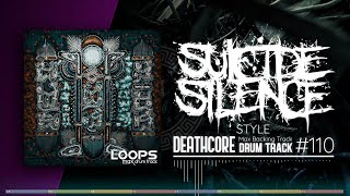 Deathcore Drum Track / Suicide Silence Style / 110 bpm