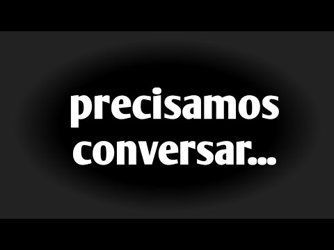 Precisamos conversar sobre...