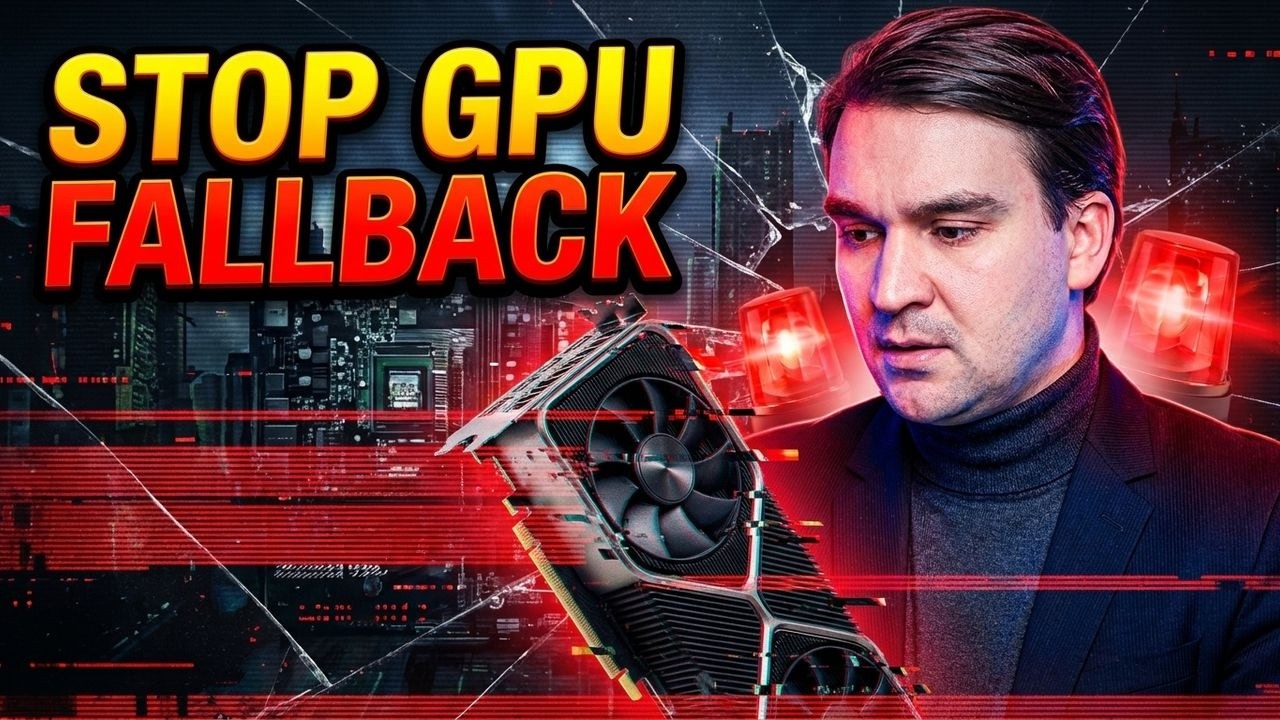 Fix GPU Fallback: Stop Silent Performance Loss Fix GPU Fallback: Stop Silent Performance Loss