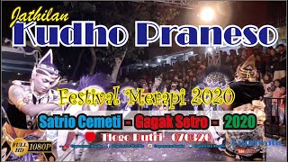 KUDHO PRANESO - Tarian Spektakuler - Festival Merapi 2020 - Tlogo Putri 070320 - Jathilan