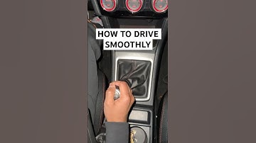 How to Drive Manual Smoothly #cars #manual