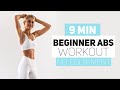 9 minutes beginner abs workout  no equipment  caro daur daurpower