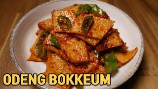 [Masakan Korea Gampang] Odeng Goreng | Odeng Bokkeum