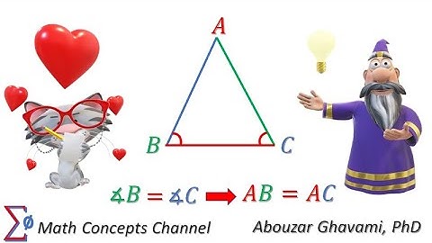 A Triangle with Two Equal Angles is Isosceles Proof