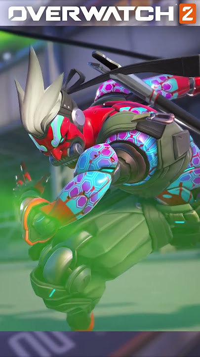 Nova skin Genos-Genji fará parte do crossover entre Overwatch 2 e