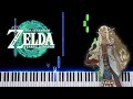 Sonia&#39;s Theme - The Legend of Zelda: Tears of the Kingdom (Piano Tutorial)