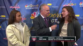 Mal Pugh & Andi Sullivan talk all things Washington Spirit and  USWNT