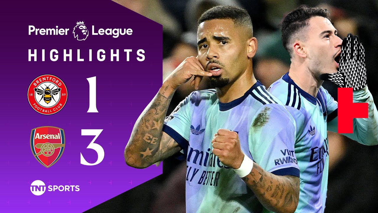 Gunners Go Second With Comeback Win! 🔴 | Brentford 1-3 Arsenal | Premier League Highlights