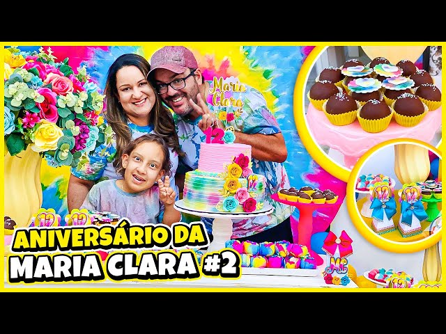 Maria Clara finalmente tirou o aparelho - Clau Santana e Maria Clara MC  Divertida 