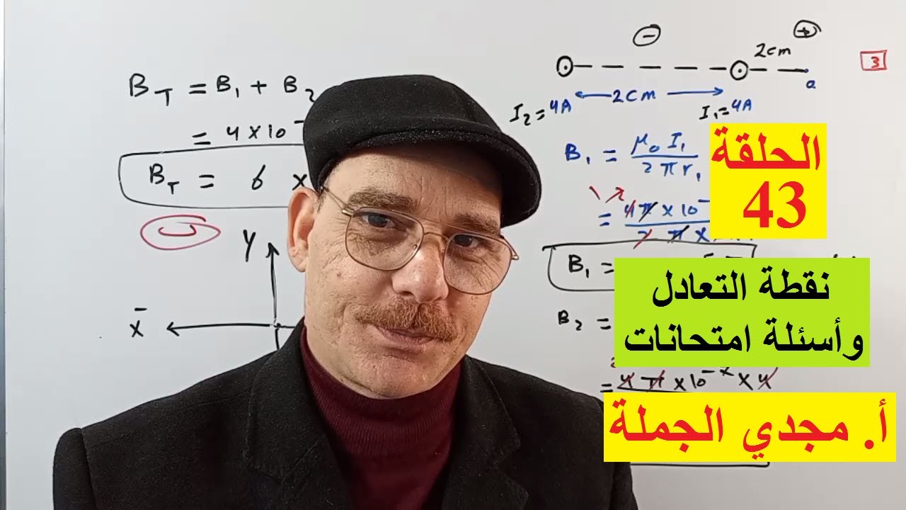 الحلقة 43  نقطة التعادل و أسئلة امتحانات
