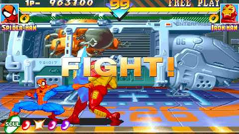 Arcade Longplay [721] Marvel Super Heroes