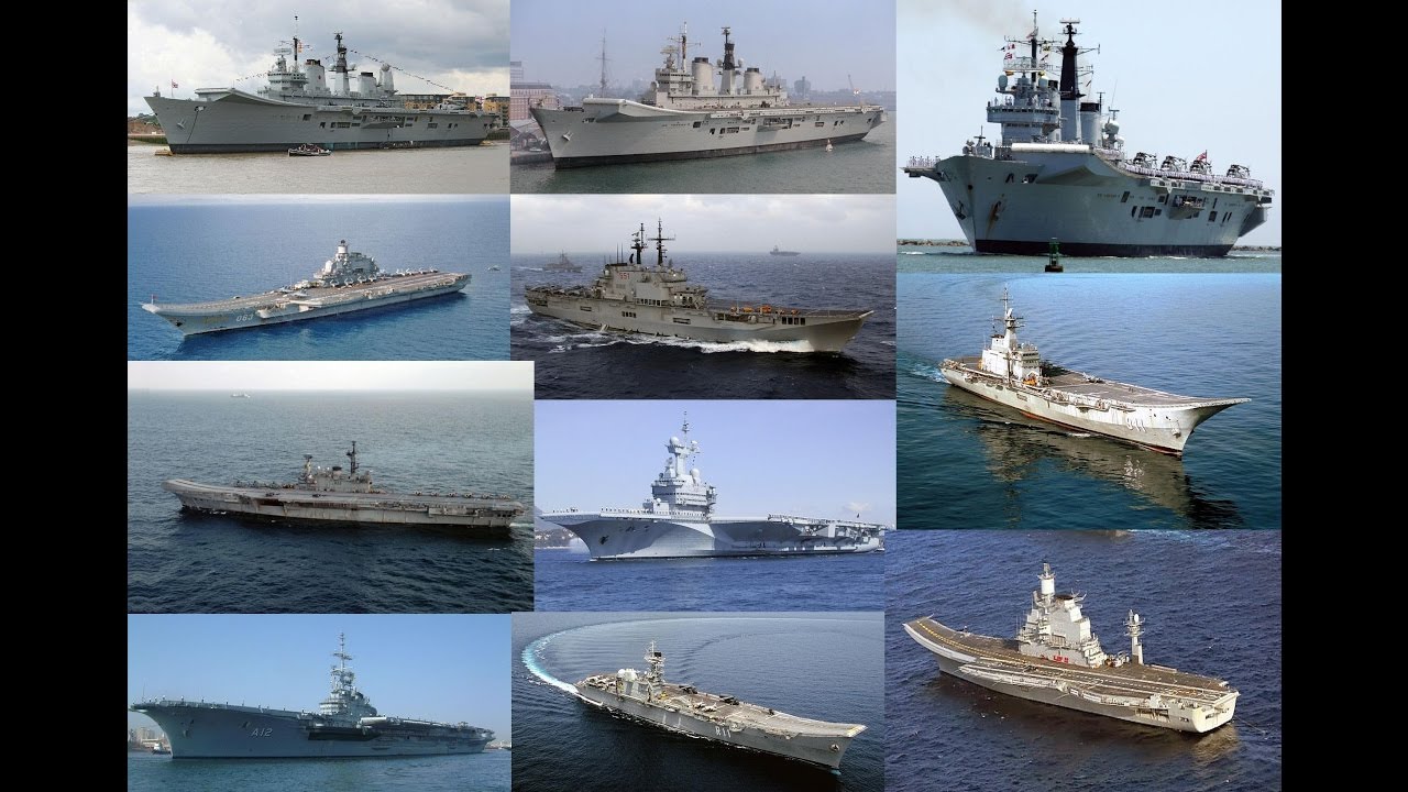 Top 10 Aircraft Carriers in the World 2017 YouTube