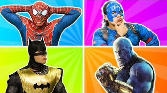 Itsy Bitsy Spider-Man | Superheroes & More | Kids Songs and Nursery Rhymes | BalaLand
