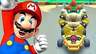 СУПЕР МАРИО КАРТ ТУР #1 Мобильная игра для детей! Детский летсплей на СПТВ Mario Kart Tour