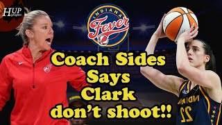 Clark blasting Remarks from Indiana Fever Coach Christie Sides, Make Fans Mad!