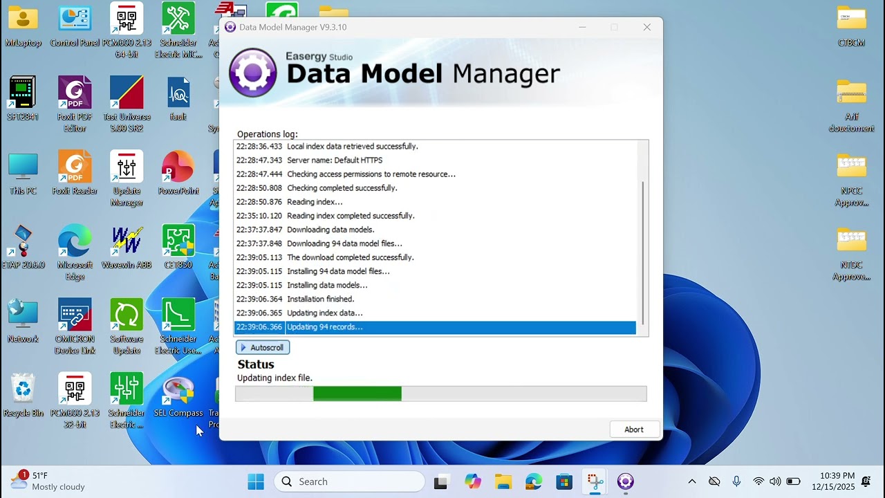 How to install data model at Easergy Studio for Schneider Protection Relay