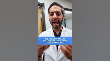 Is allergy fatigue real? 👀 Let’s talk. #healthtips #allergyseason