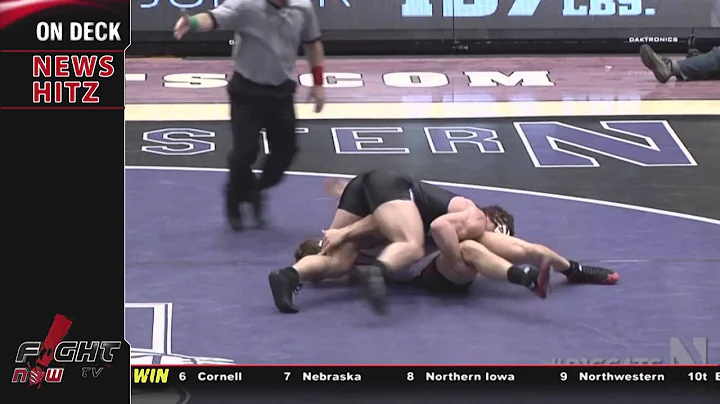 ERNEST JAMES puts a stop to the Panthers, Hawkeyes get 6 in a row (Fight Now TV Wrestling News)