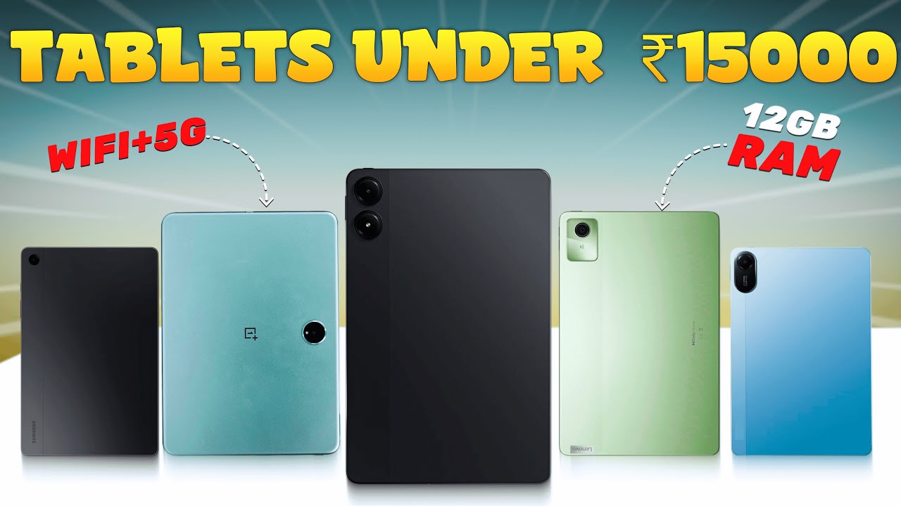 Best Tablets under 15000 in 2026 and I'm SHOOK!⚡Which One Should You Buy?⚡Best Tablet Under 15000