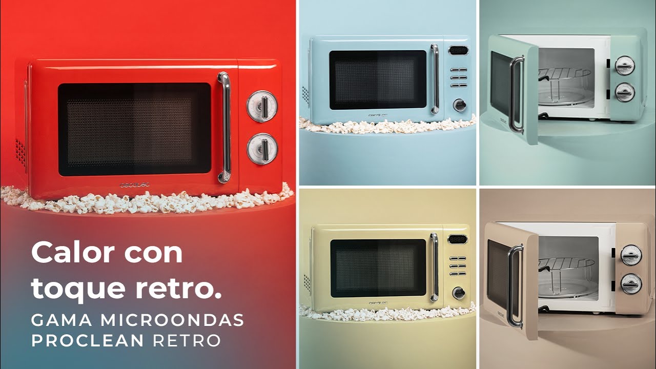 Gama retro de Microondas ProClean
