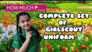 MAGKANO ANG GIRLSCOUT UNIFORM PAANO IKABIT MGA ACCESSORIES