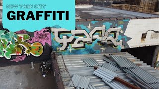 Above The Clouds - NYC Graffiti From A Drone's Perspective